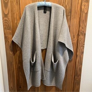 Eileen Fisher cashmere serape
